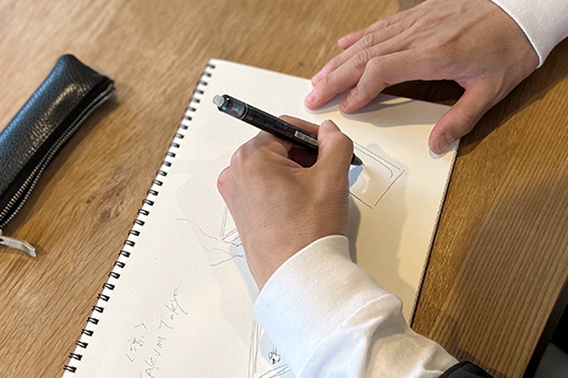 プロダクトのデザイン風景